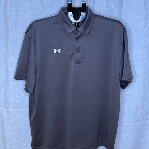 Under Armour - Heat Gear - Men's Loose Polo Shirt - Gray - Size XL - Picture 1 of 4